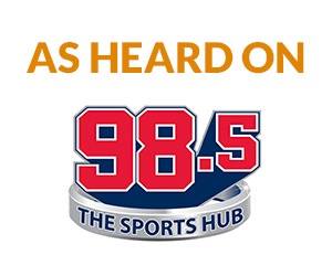 98.5 The Sports Hub radio station logo