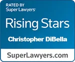 Christopher DiBella was selected as a Massachusetts Super Lawyers® Rising Star, as presented in Boston Magazine, from 2011 through 2017.
