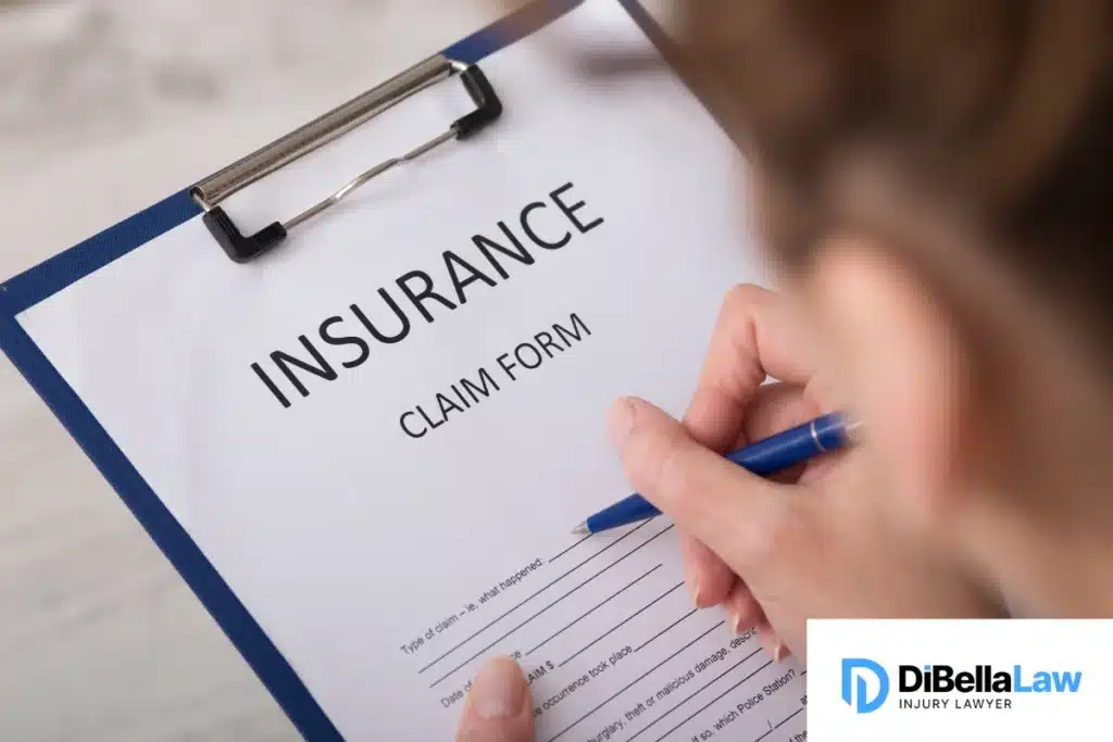 Filling insurance claim form