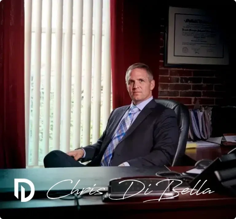 Image of Christopher DiBella Sitting on a Chair