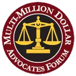 Multimillion dollar advocates forum logo