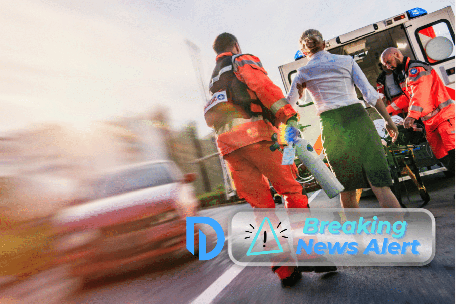 girl injured in a truck accident