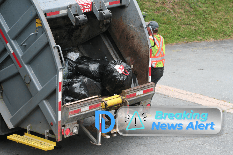 garbage truck accident