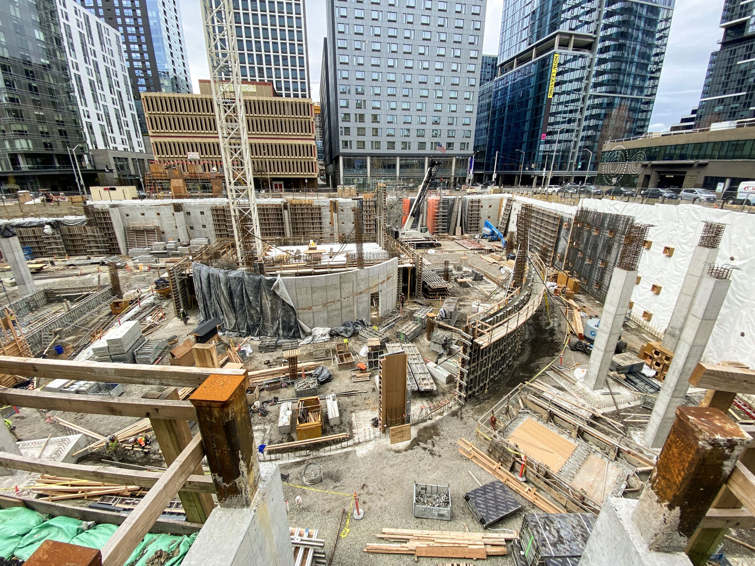 construction site view