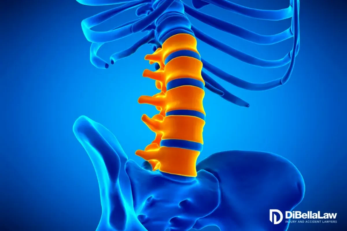 large Lumbar spine vertebrae